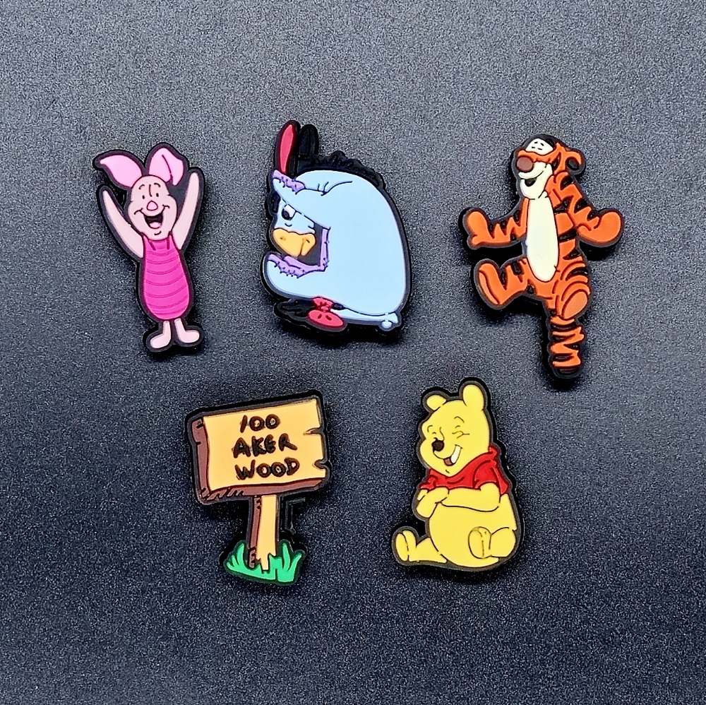 Winnie The Pooh Croc Charm Bundle (5)